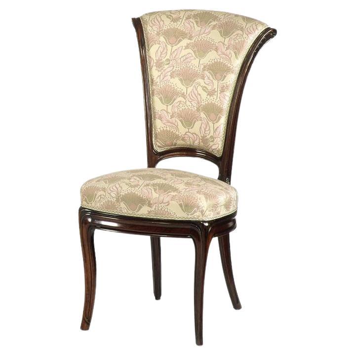 French Liberty White Tulips Chair
