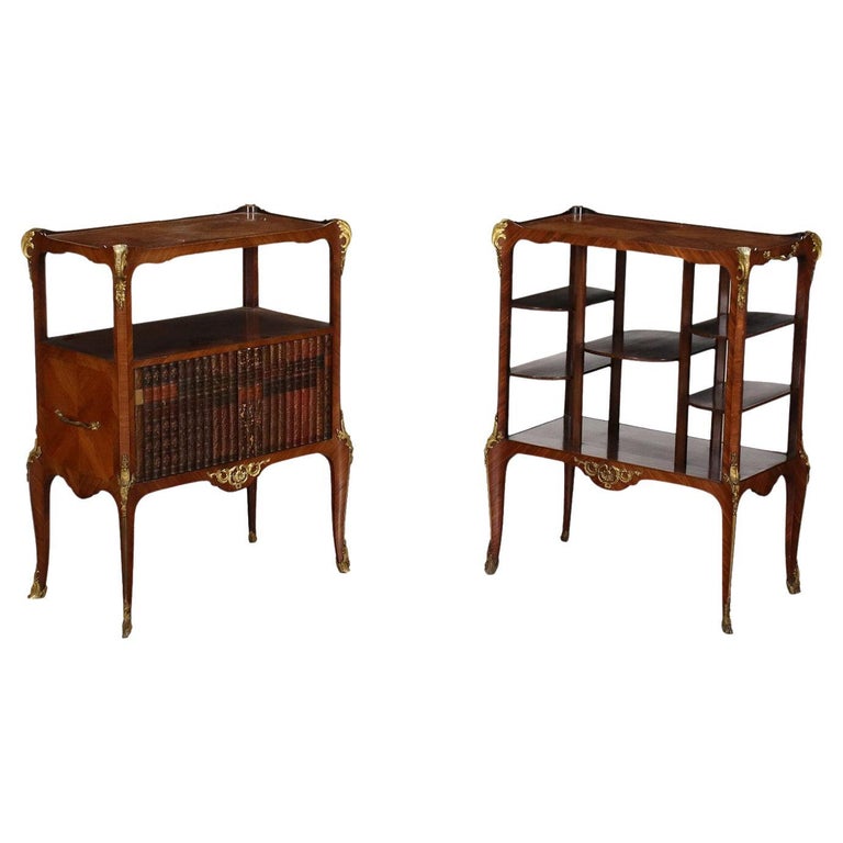 French Library and Etagere Napoleon III For Sale at 1stDibs
