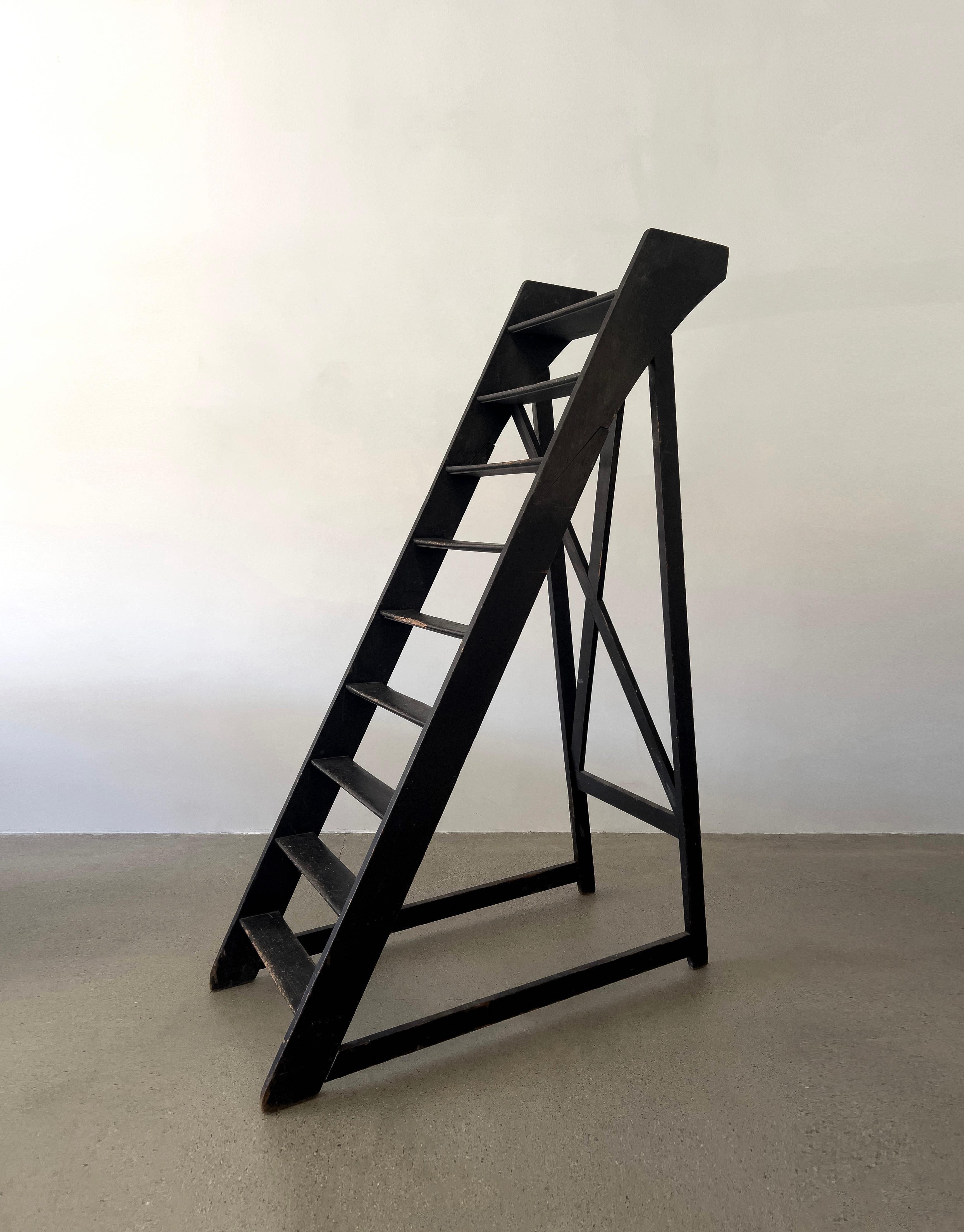 French Library Ladder, Early 20th Century For Sale 1