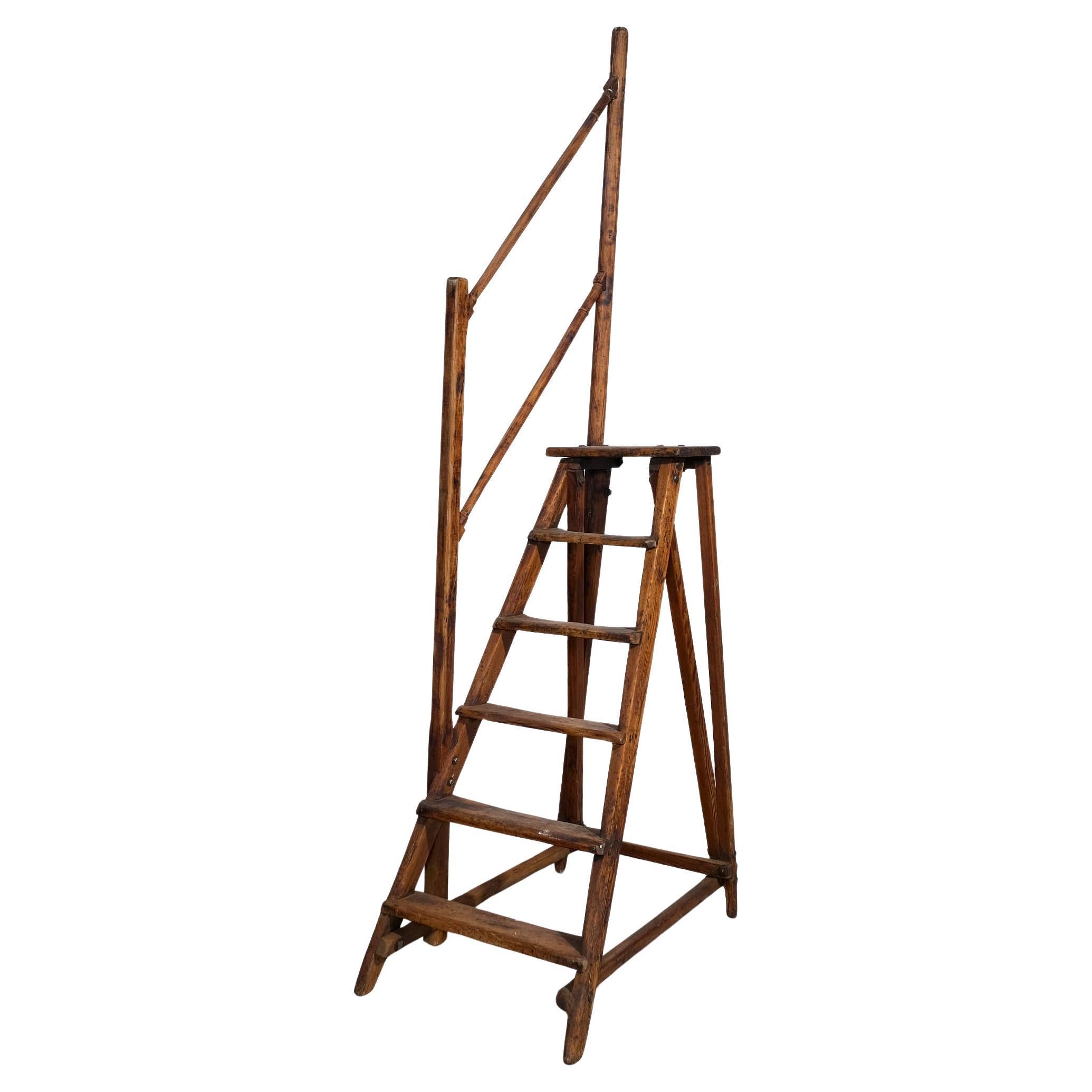 What are library ladders called?