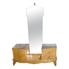 Tavolino da toeletta francese in Wood Light