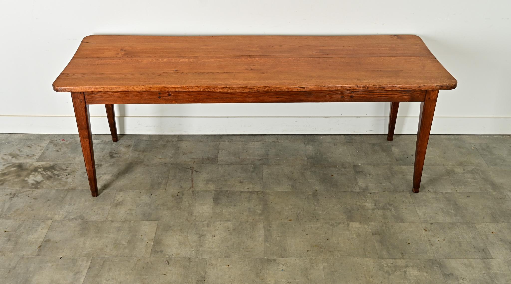 Table de ferme française en Oak Light en vente 2