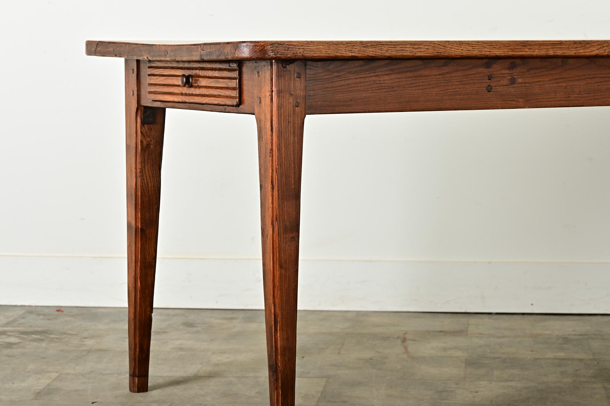 Table de ferme française en Oak Light en vente 5