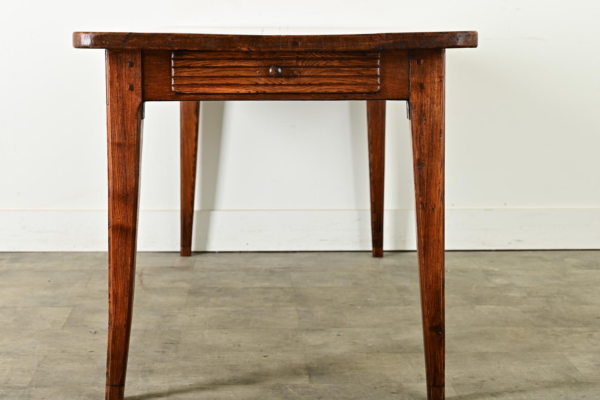 Table de ferme française en Oak Light en vente 6