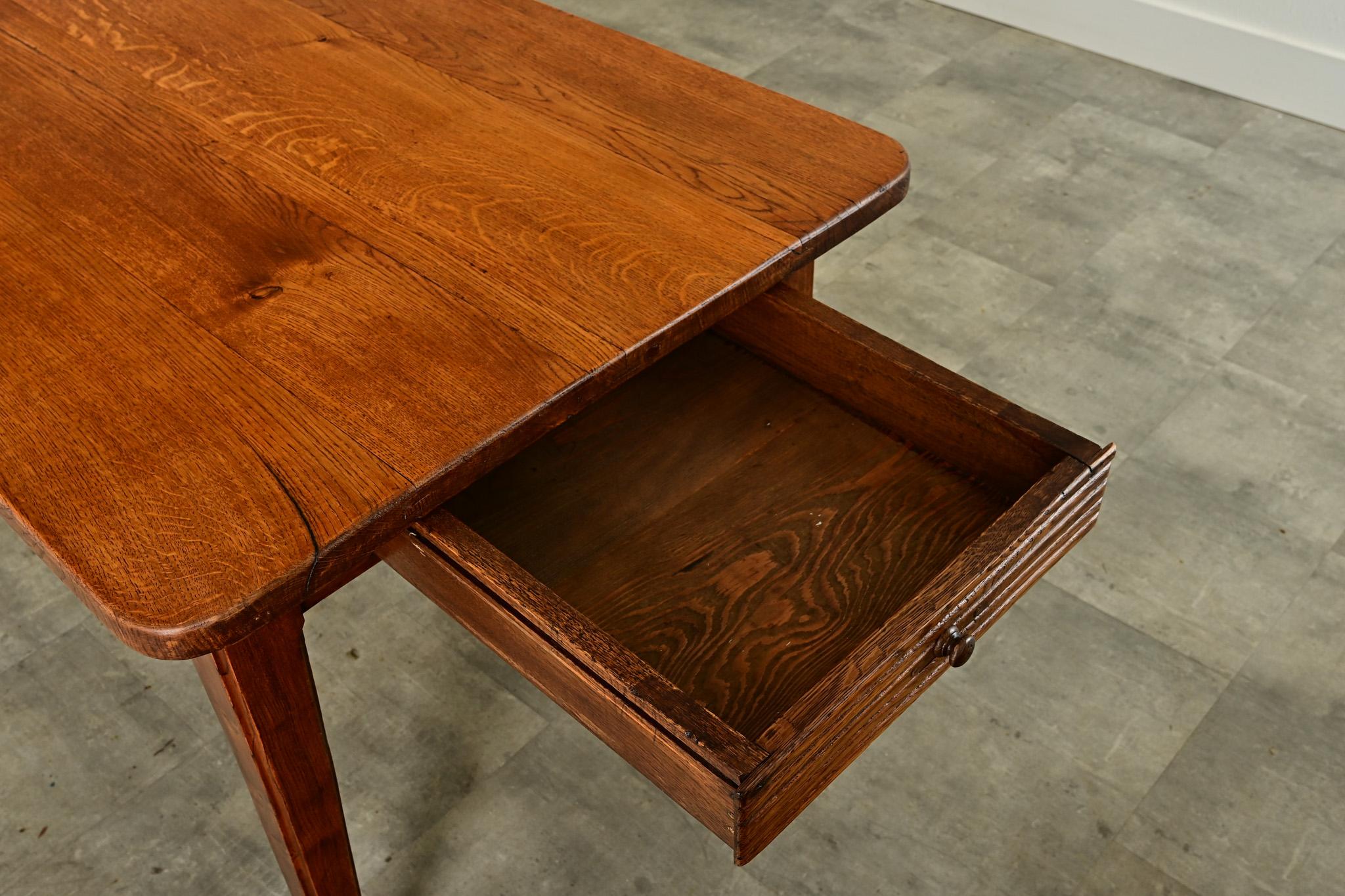 Table de ferme française en Oak Light en vente 8