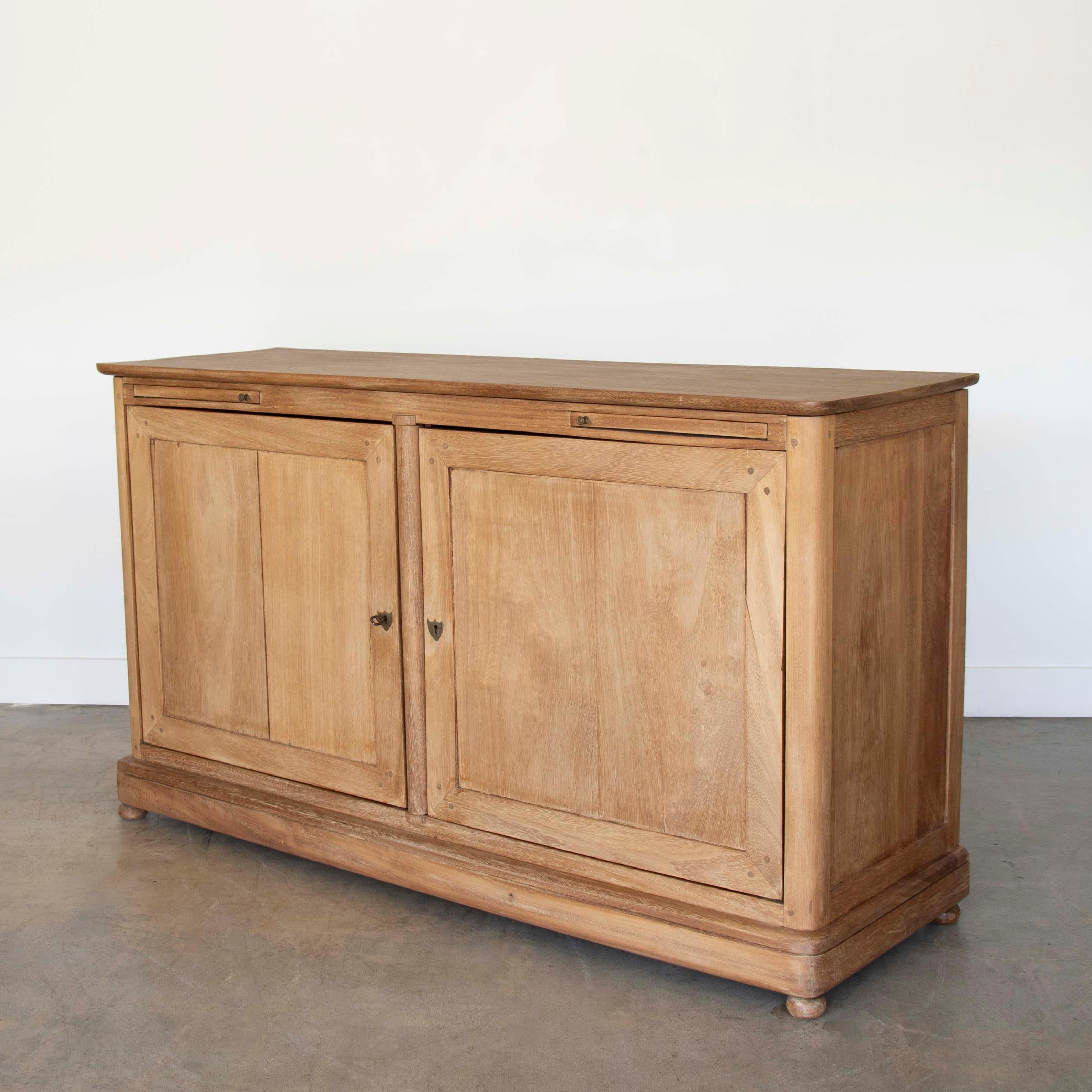 French Light Oak Sideboard at 1stDibs