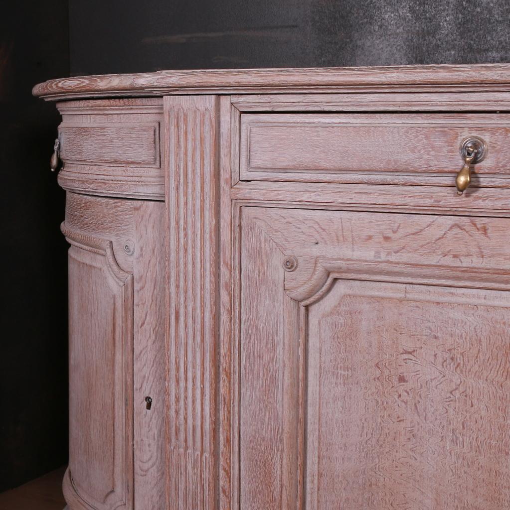 French Limed Oak Enfilade 1