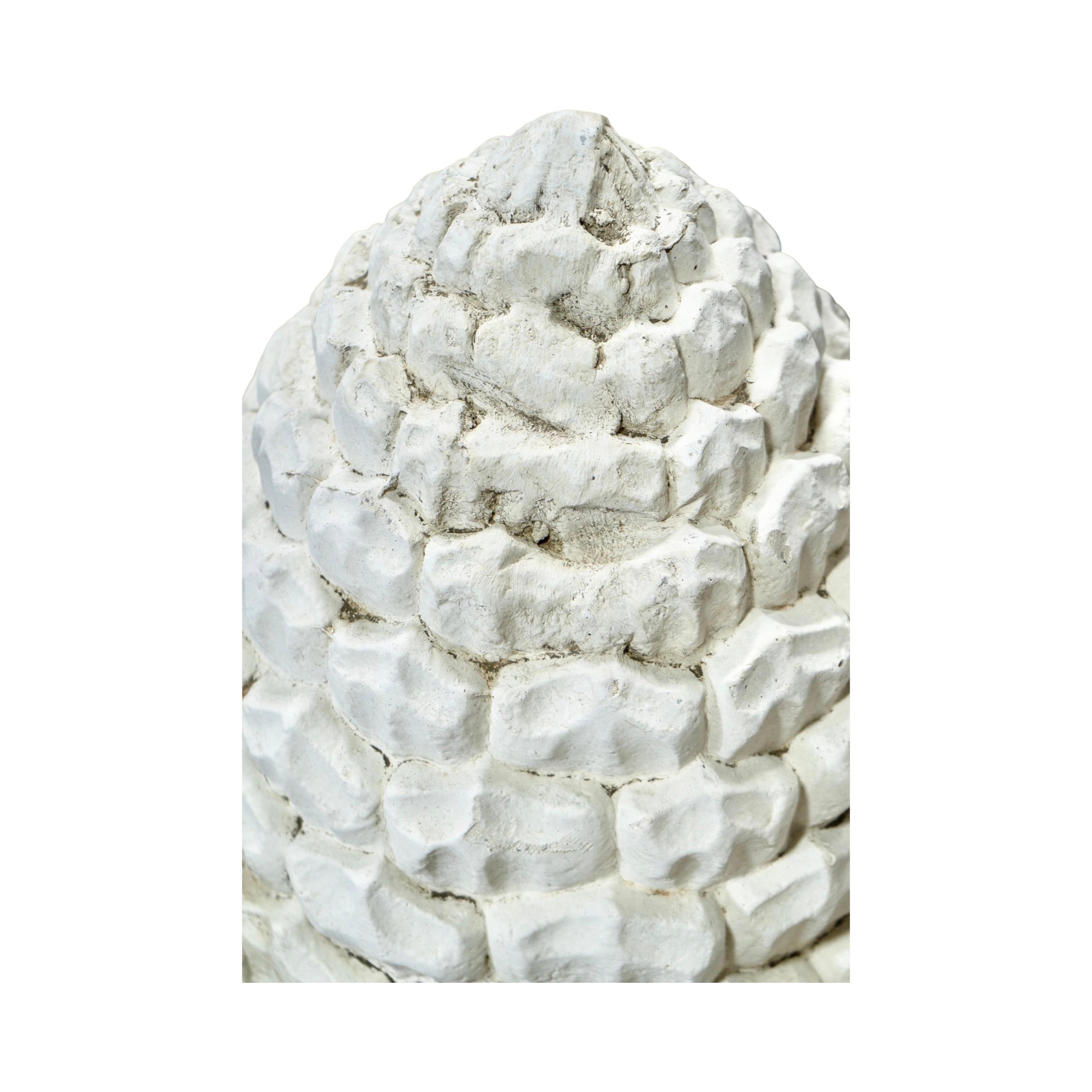 French Limestone Acorn Sculpture For Sale 3