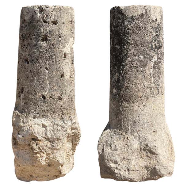French Limestone Columns For Sale at 1stDibs