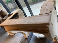 French LImestone Fireplace Mantel