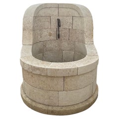 Used French Limestone Fountain