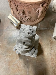 French Limestone Gargoyle