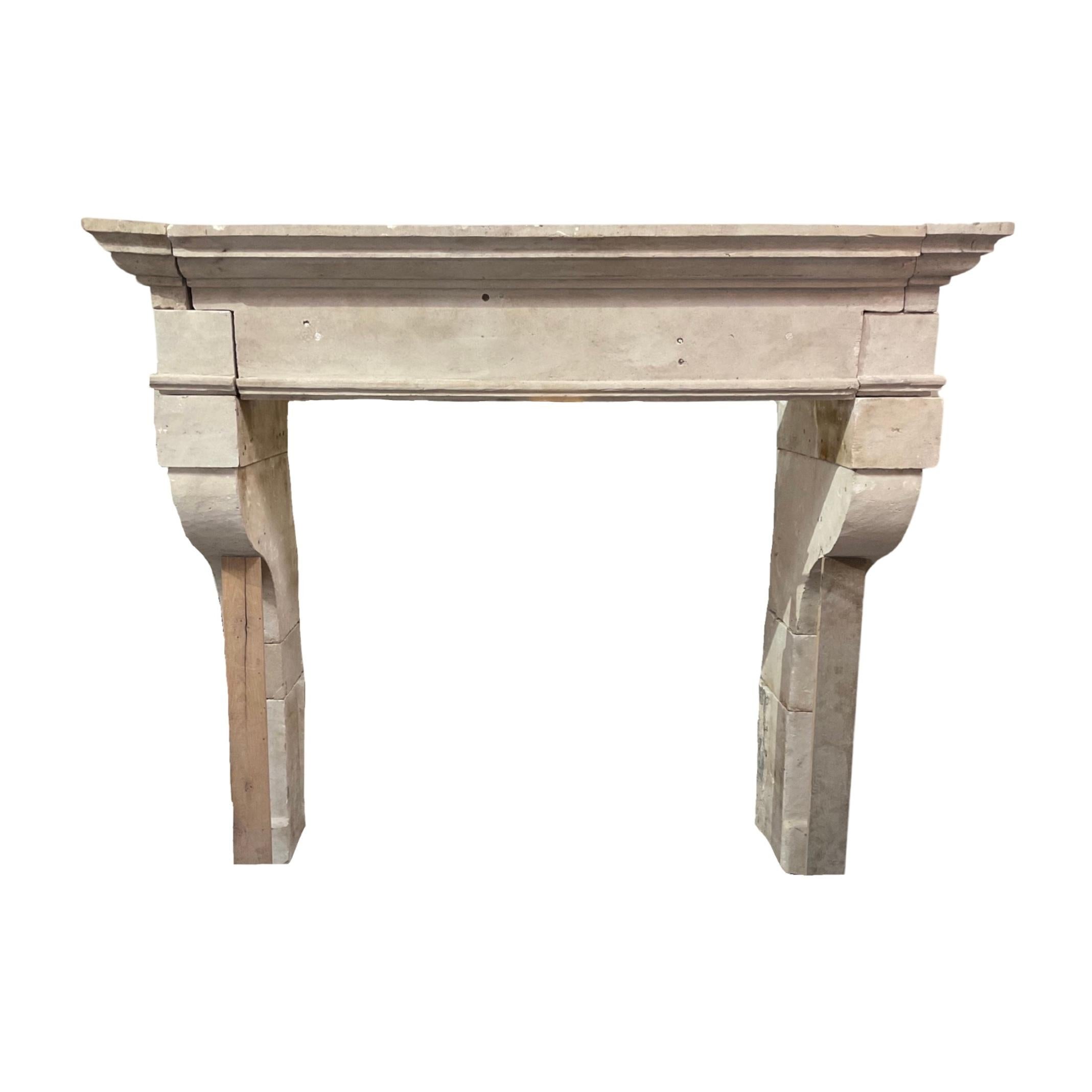 This regal French Limestone Louis XVI Mantel adds timeless elegance to your decor. Boasting a classic Louis XVI style from 1750, this limestone mantel is the perfect addition to the French chateau. Refined and understated, it will add a lasting