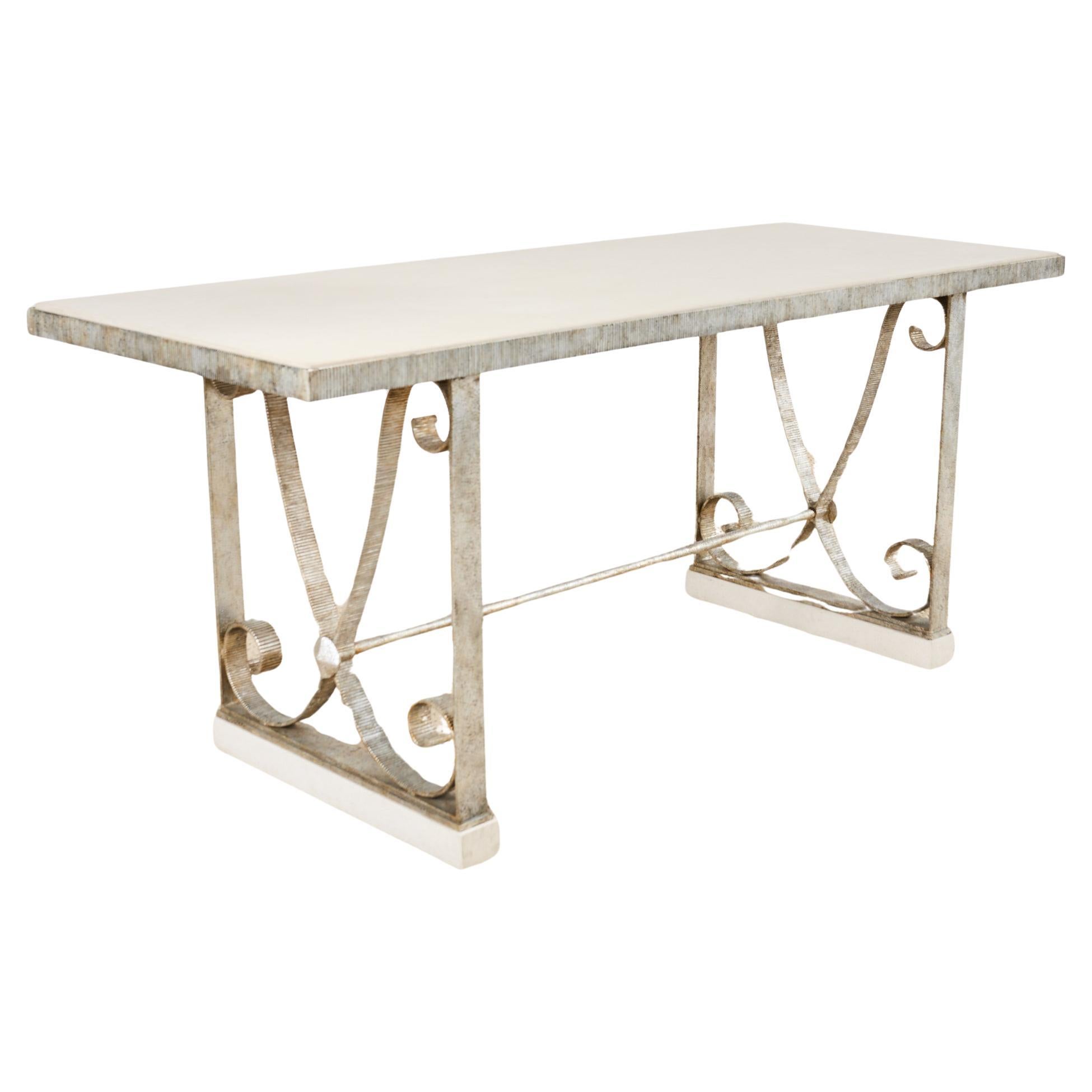 Mesa consola de jardín Orangerie de piedra caliza francesa by Formaciones