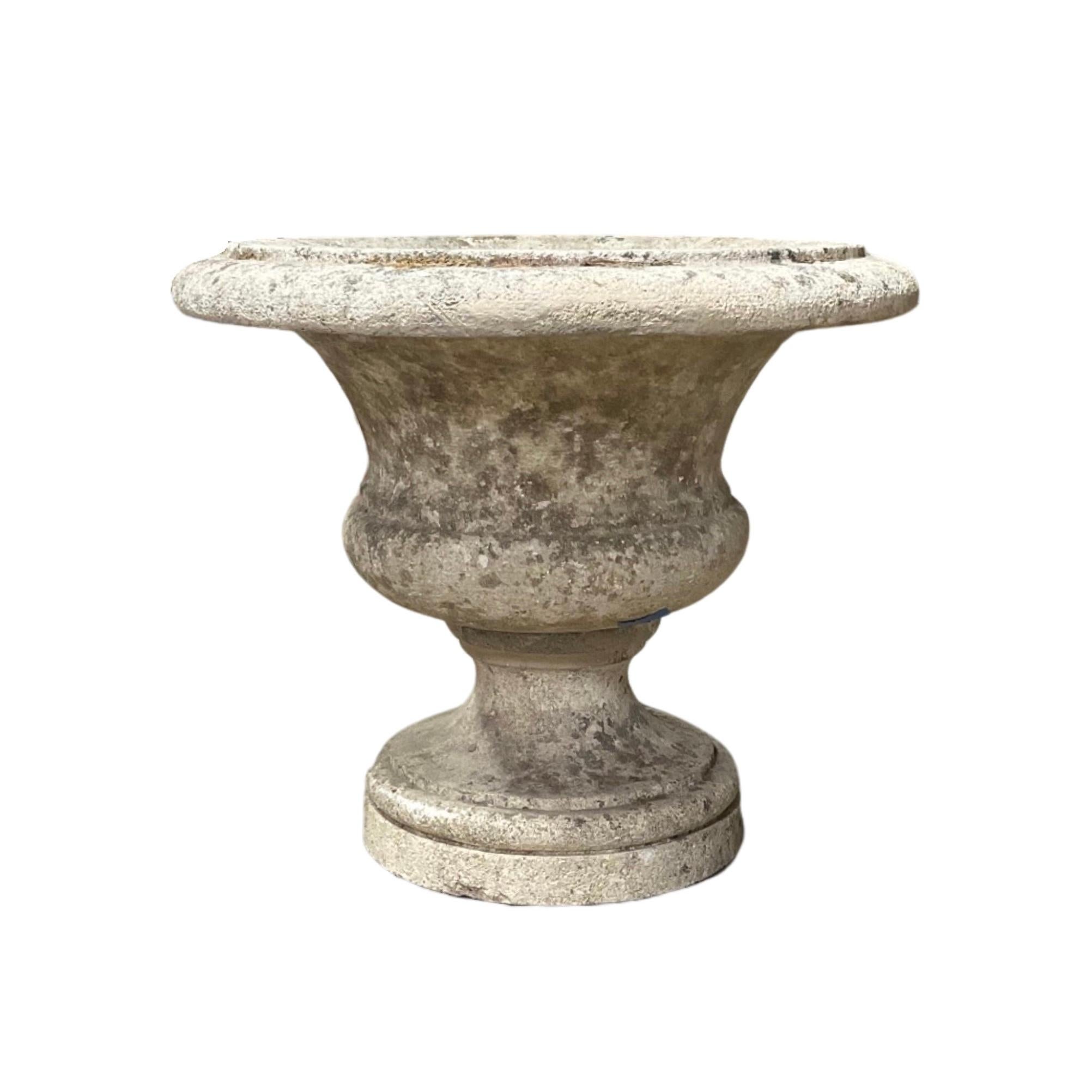 French Limestone Planter For Sale 1