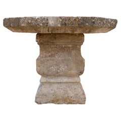 Antique French Limestone Table