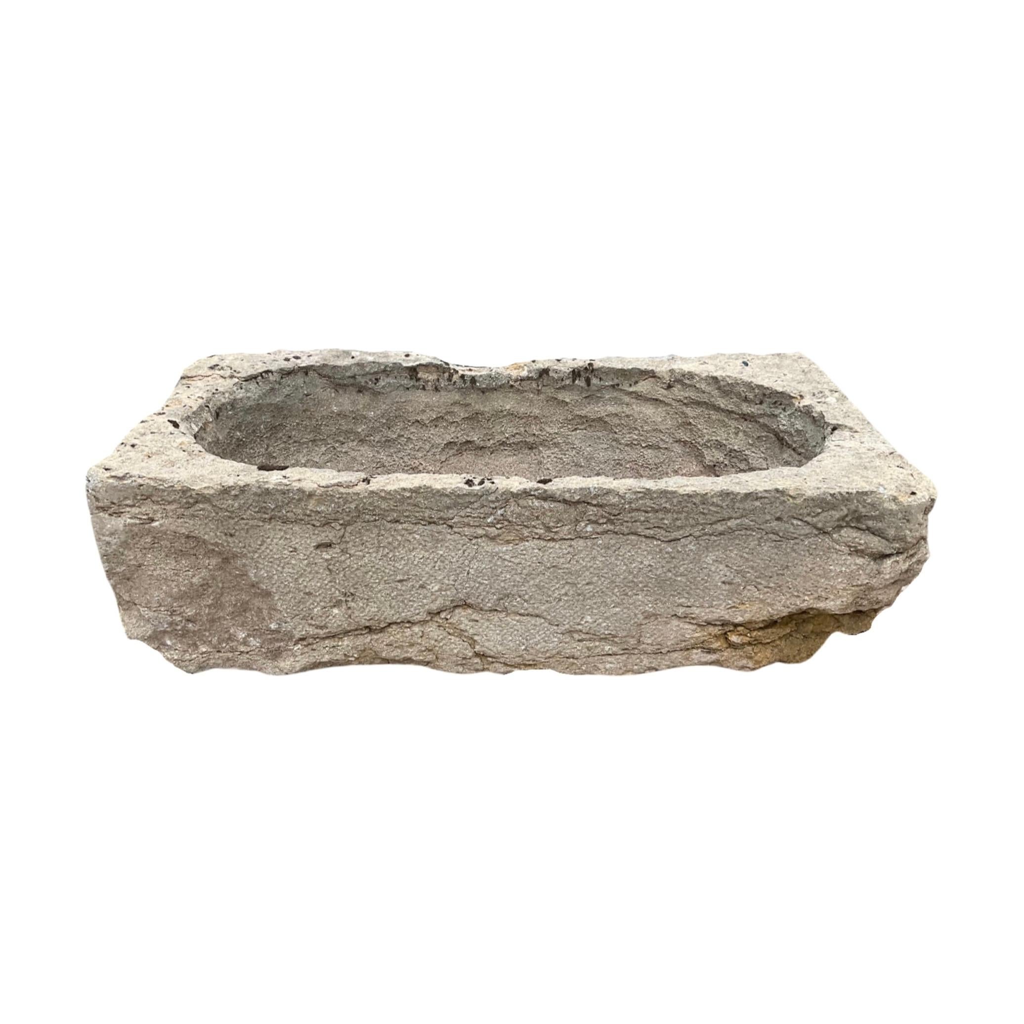 French Limestone Trough For Sale 3