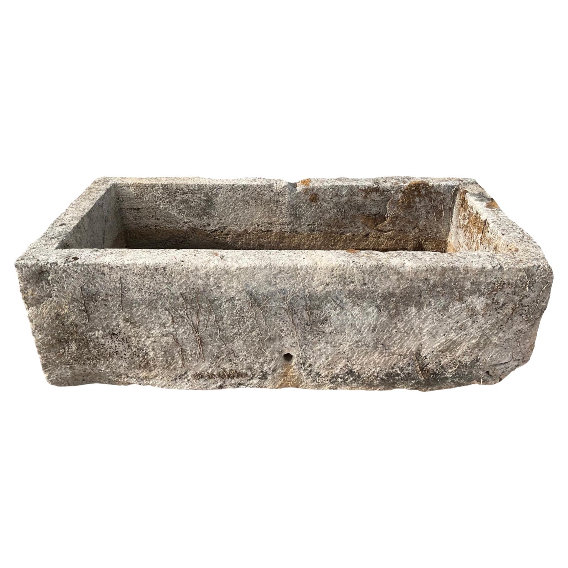 French Limestone Trough