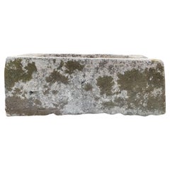 Antique French Limestone Trough