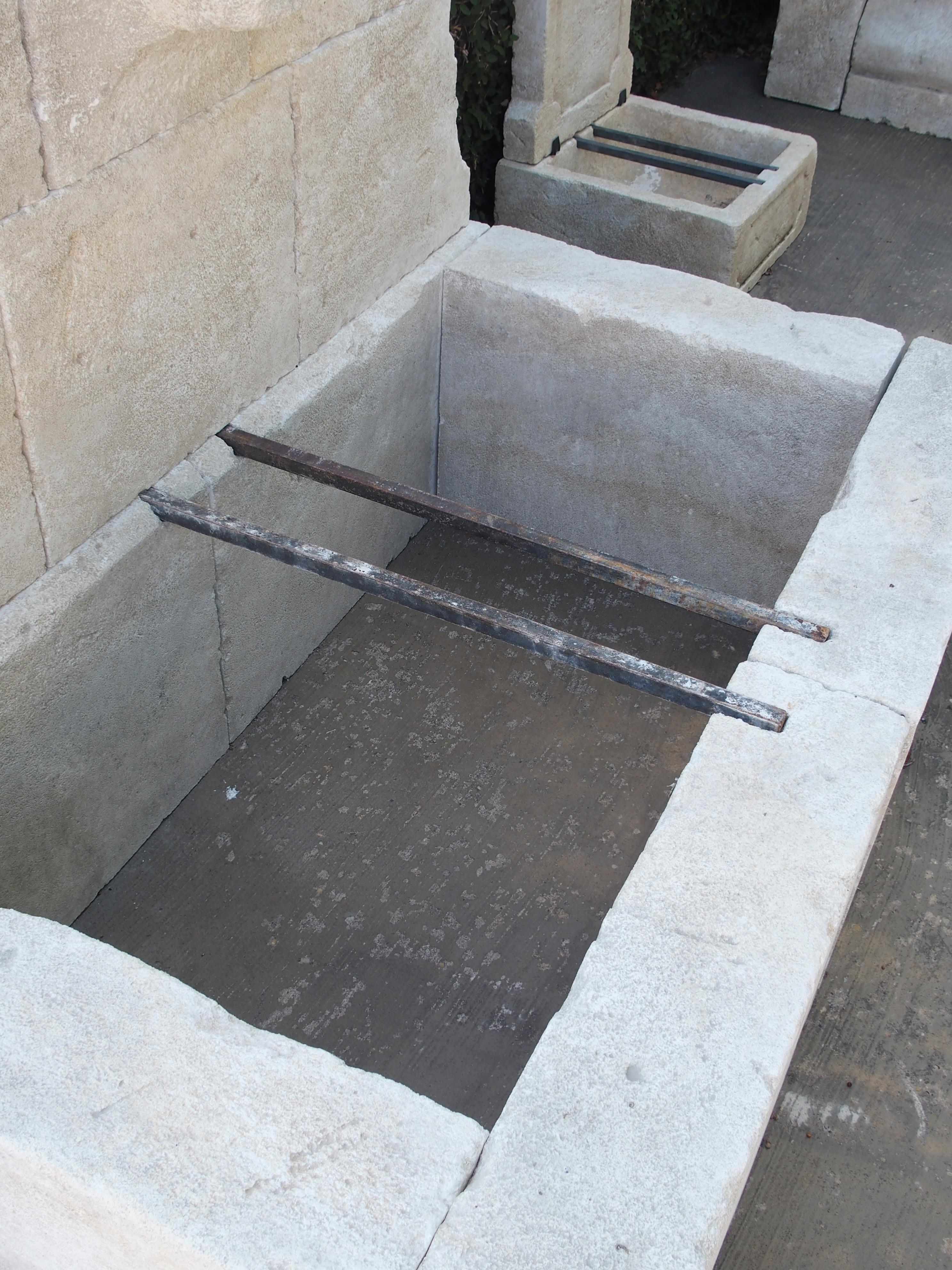 french limestone fountain