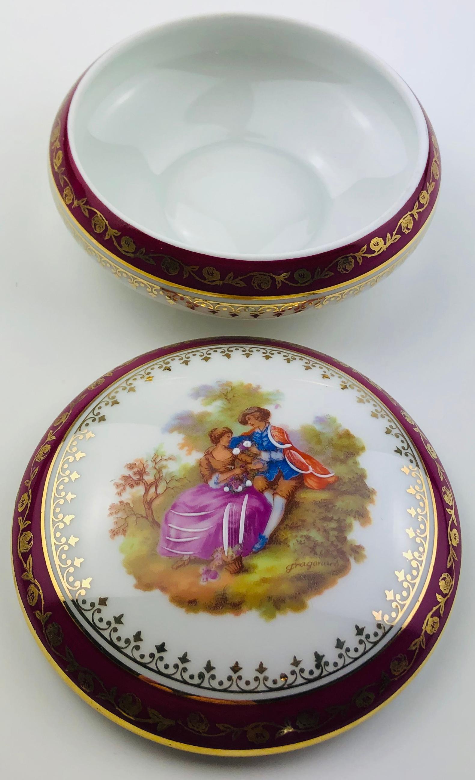 limoges trinket box