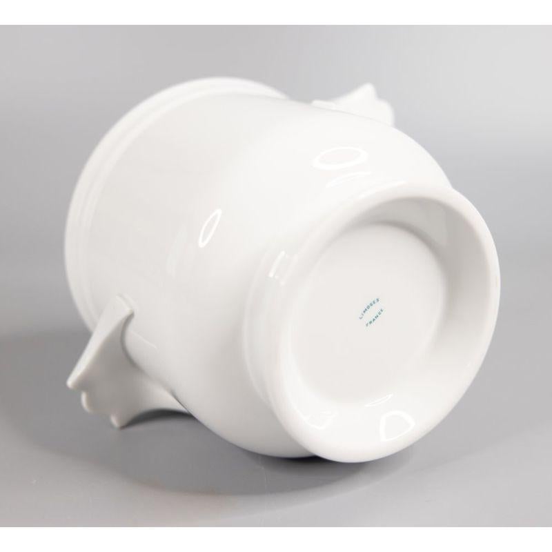 French Limoges White Ironstone Cachepot 3