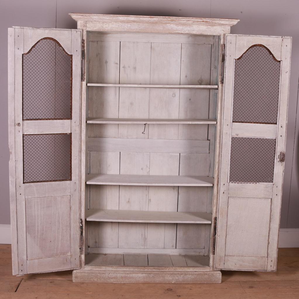 Bleached French Linen Cupboard