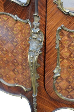 French Linke Influenced Vitrine, 19th Century