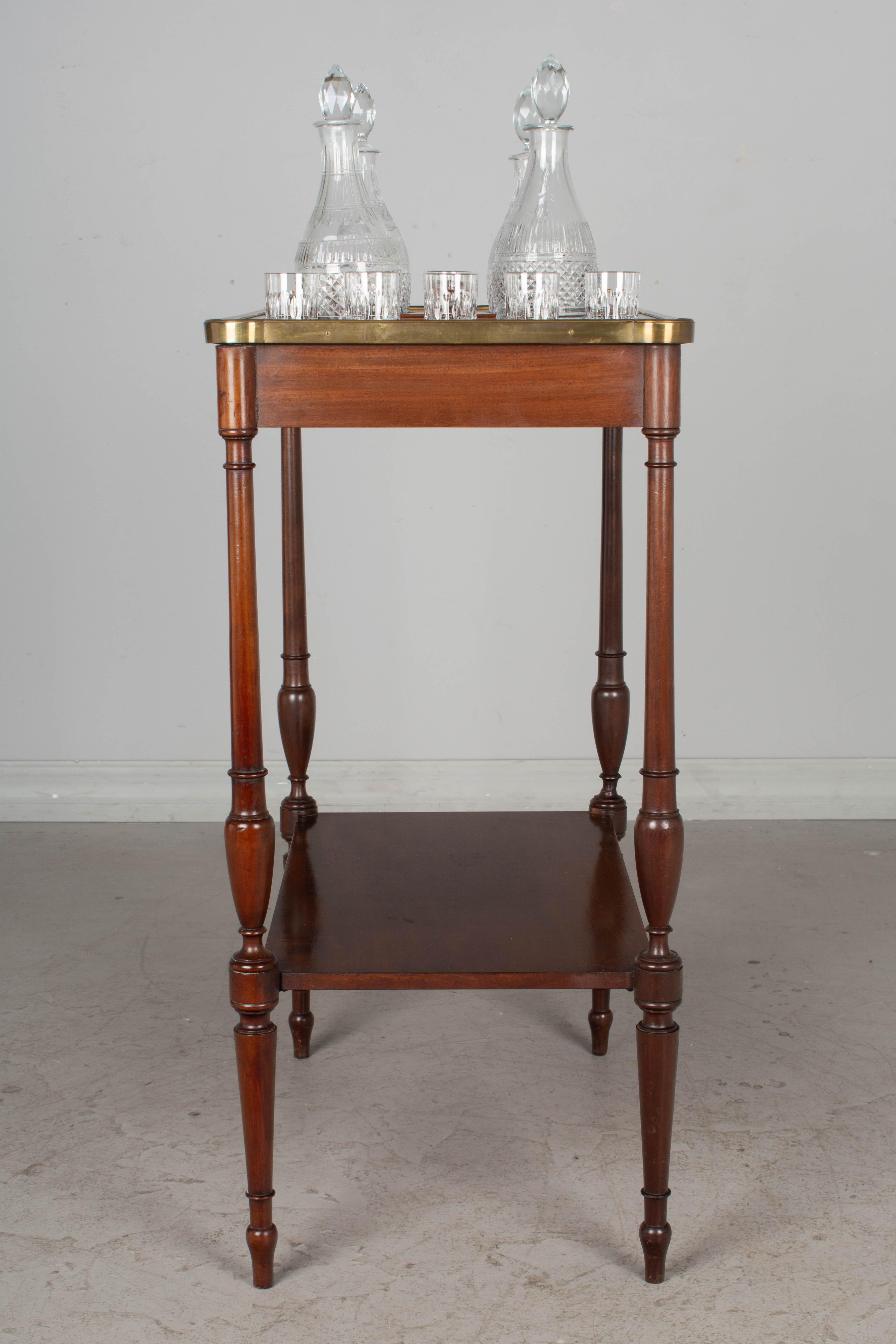 French Liquor Side Table by L' Escalier De Cristal À Paris For Sale 2