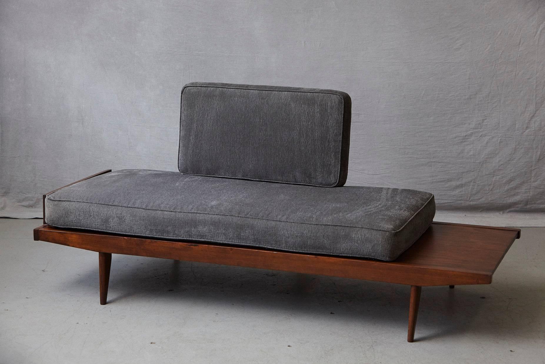 French Lit de Repos or Daybed by Melior Marchot, 1950s In Good Condition In Pau, FR