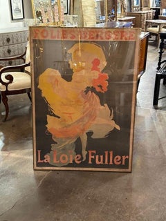 Poster da esposizione in litografia francese