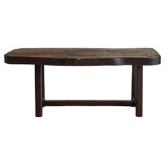 Antique French Live Edge Farm Table