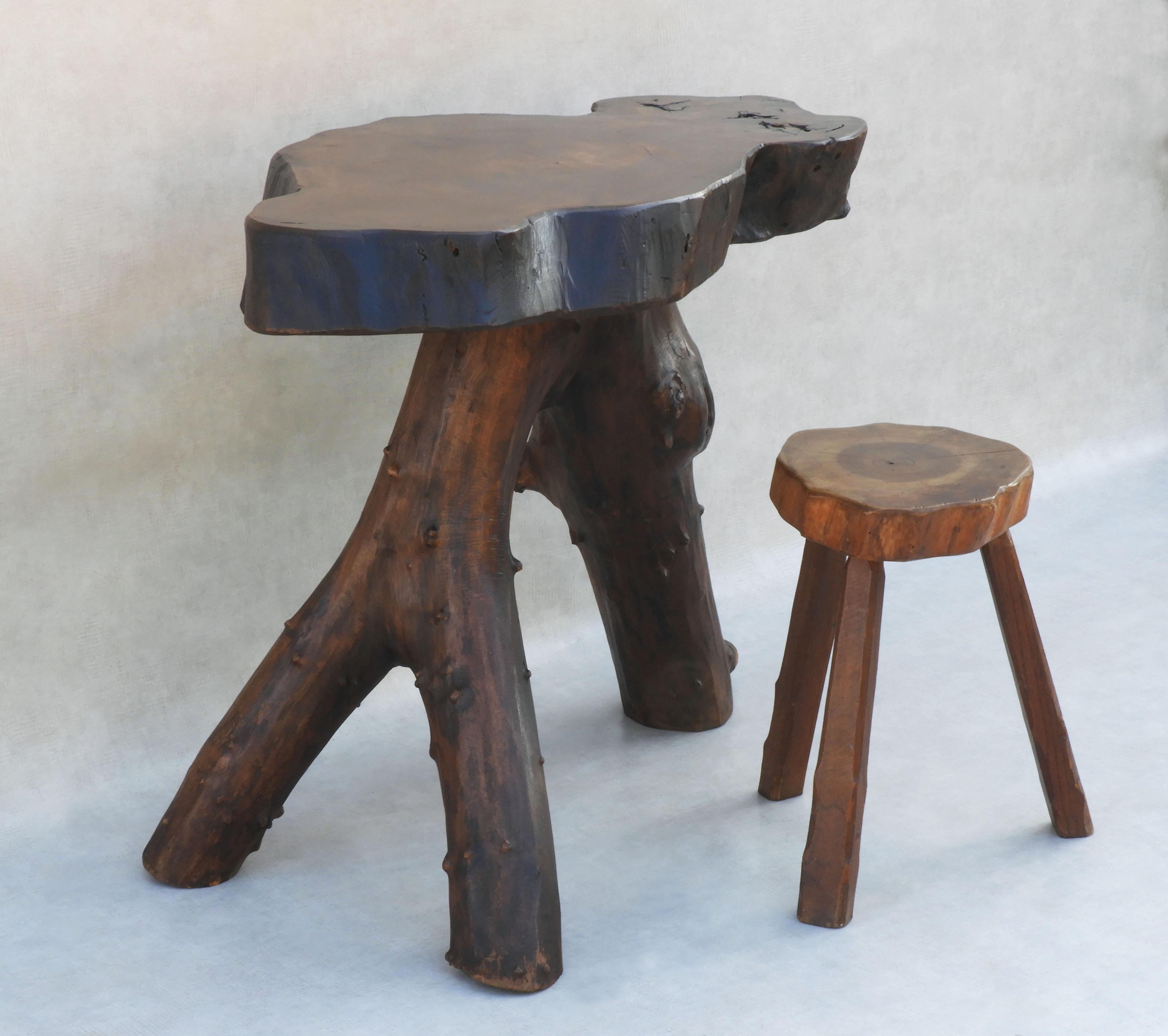 French Live Edge Table C1960 1