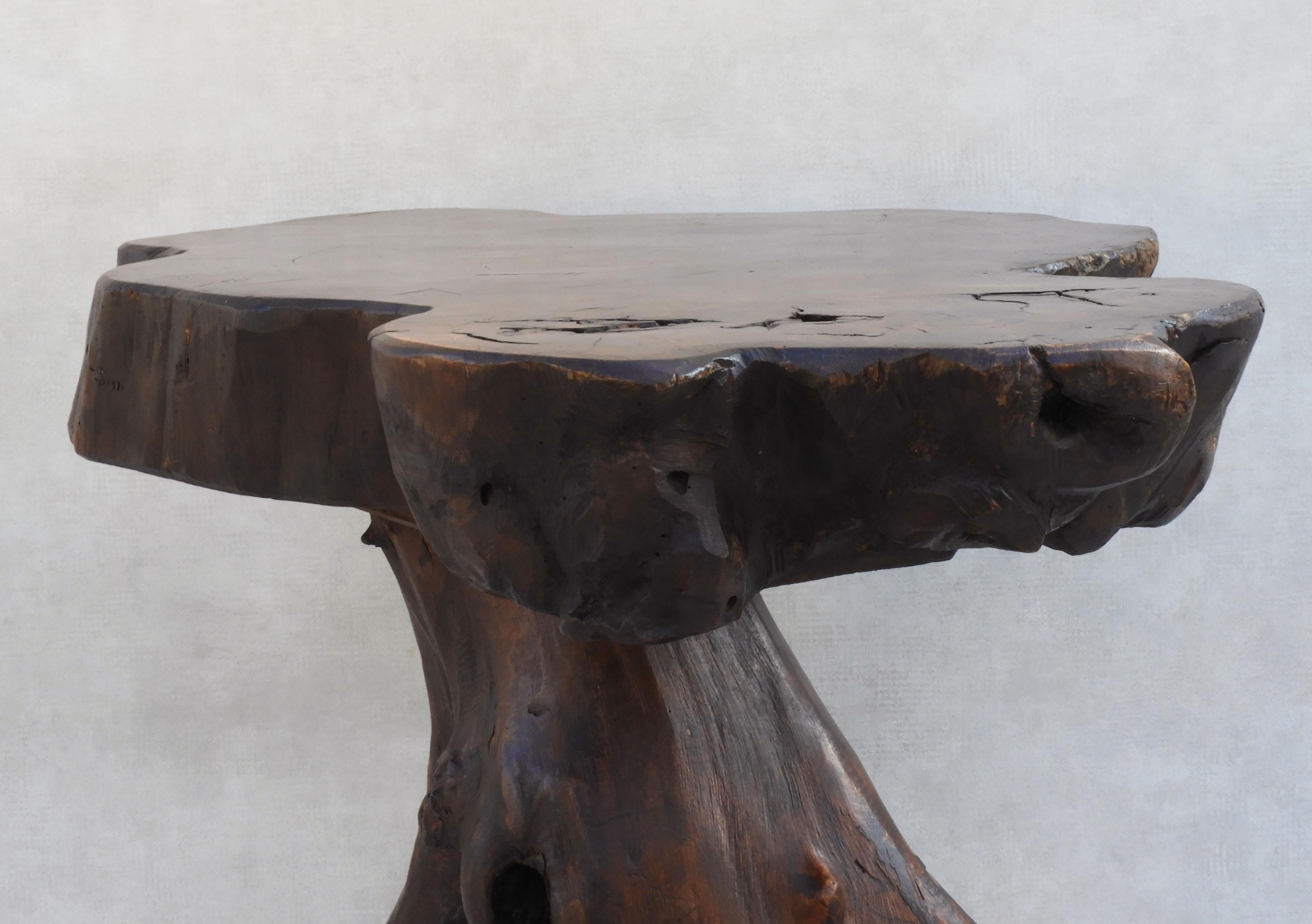 French Live Edge Table C1960 3