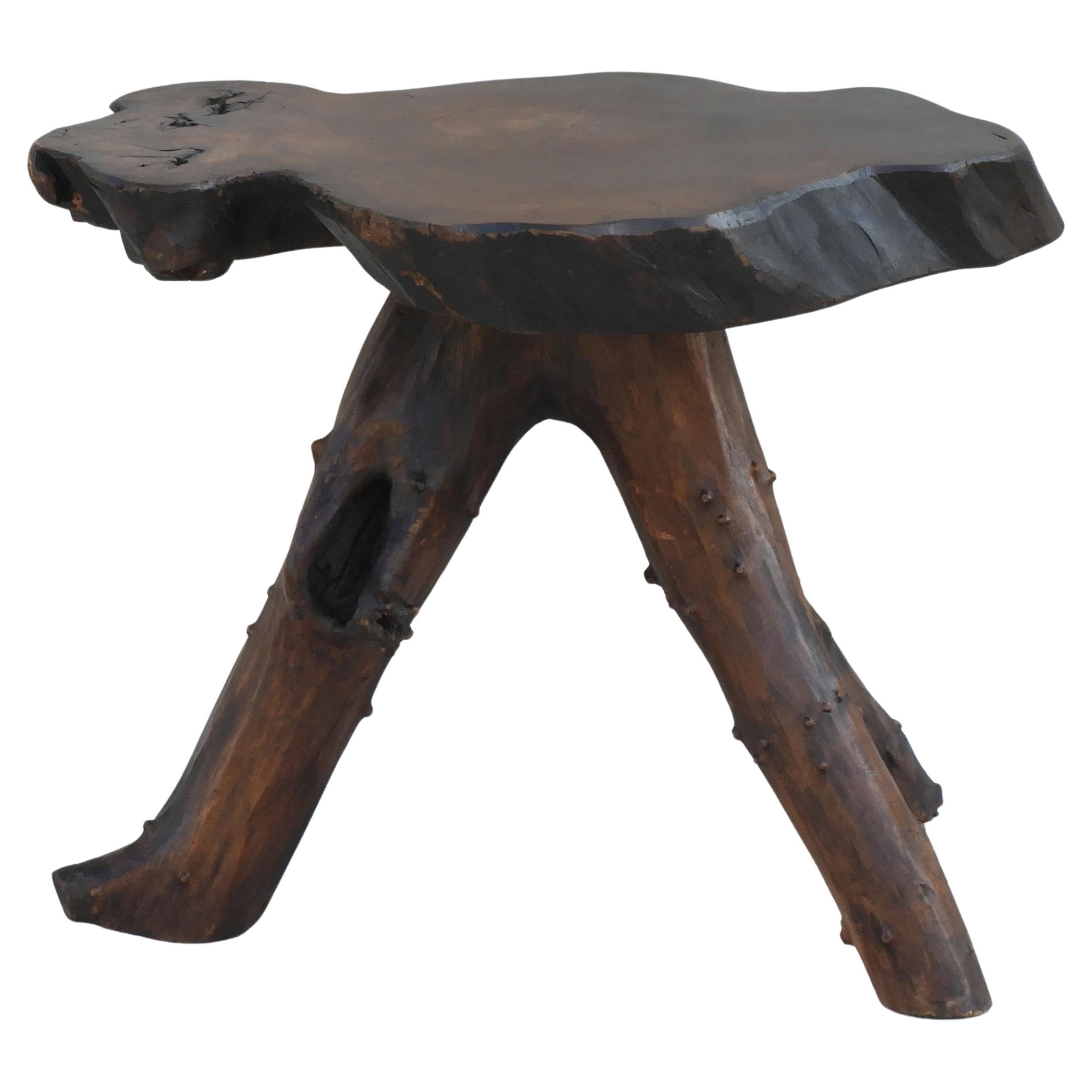 French Live Edge Table C1960