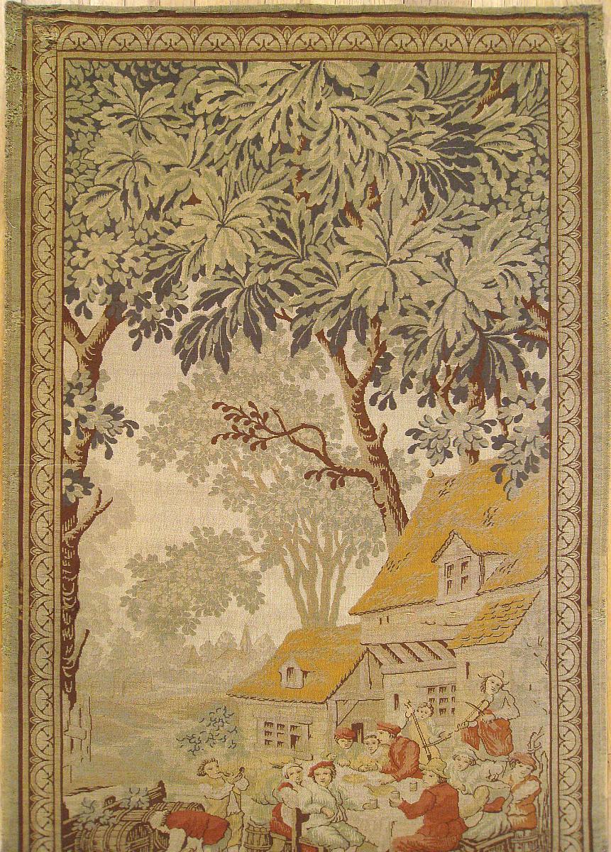 French Loomed Landscape Tapestry, circa 1920 In Good Condition For Sale In New York, NY