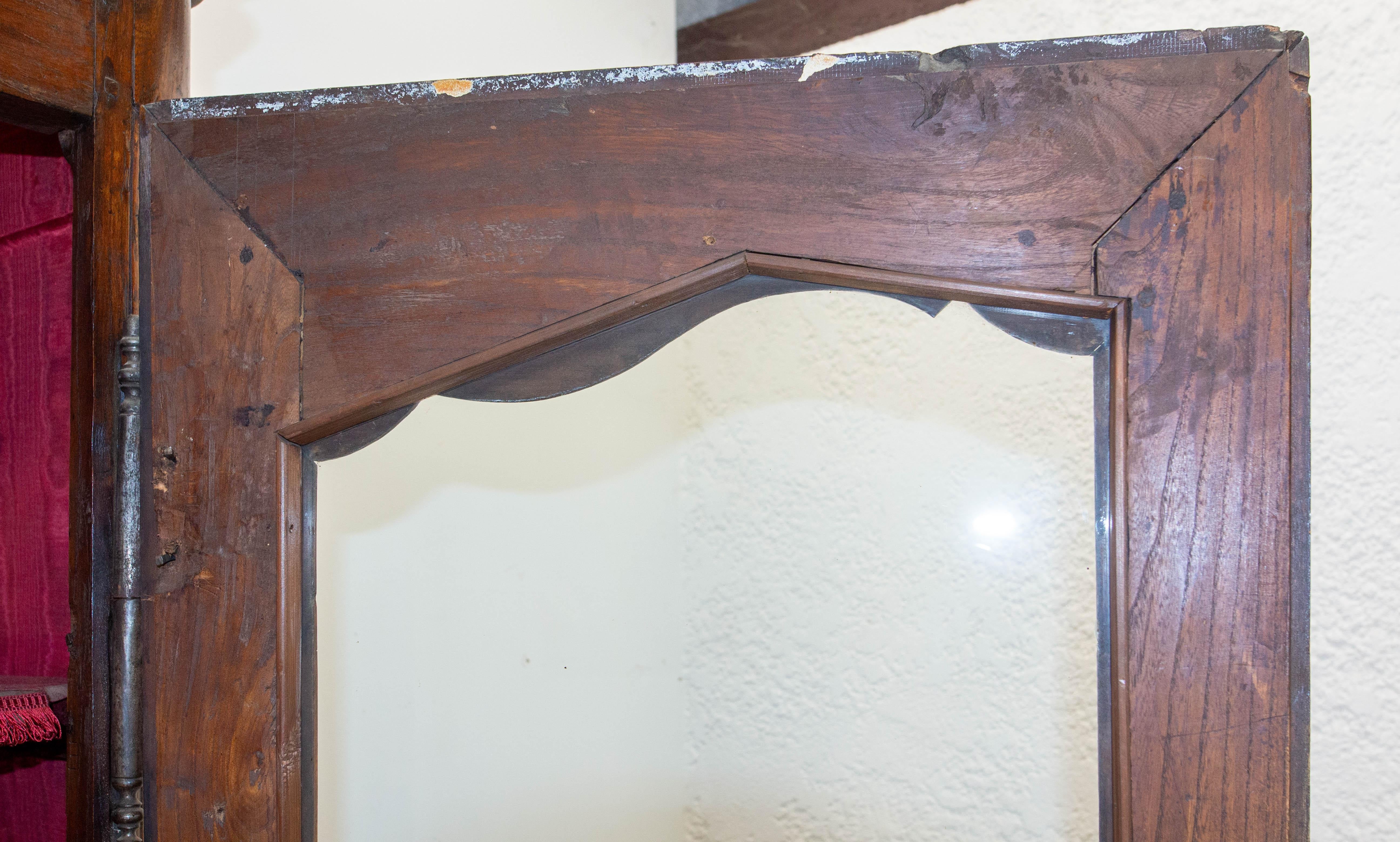 French Louis 15 Ash Book Case Vitrine Armoire Mid-18th Century For Sale 3