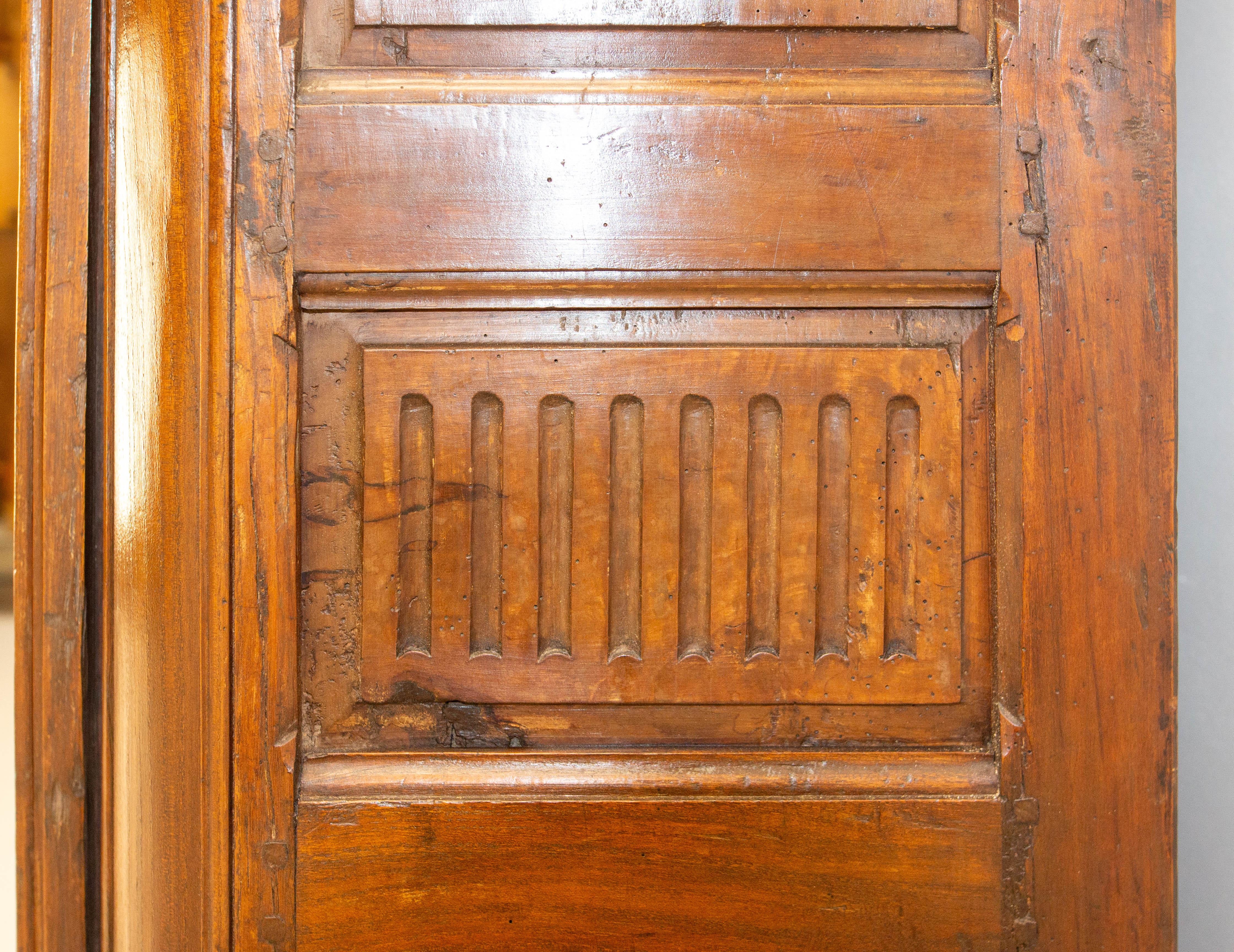 French Louis 15 Ash Book Case Vitrine Armoire Mid-18th Century For Sale 4