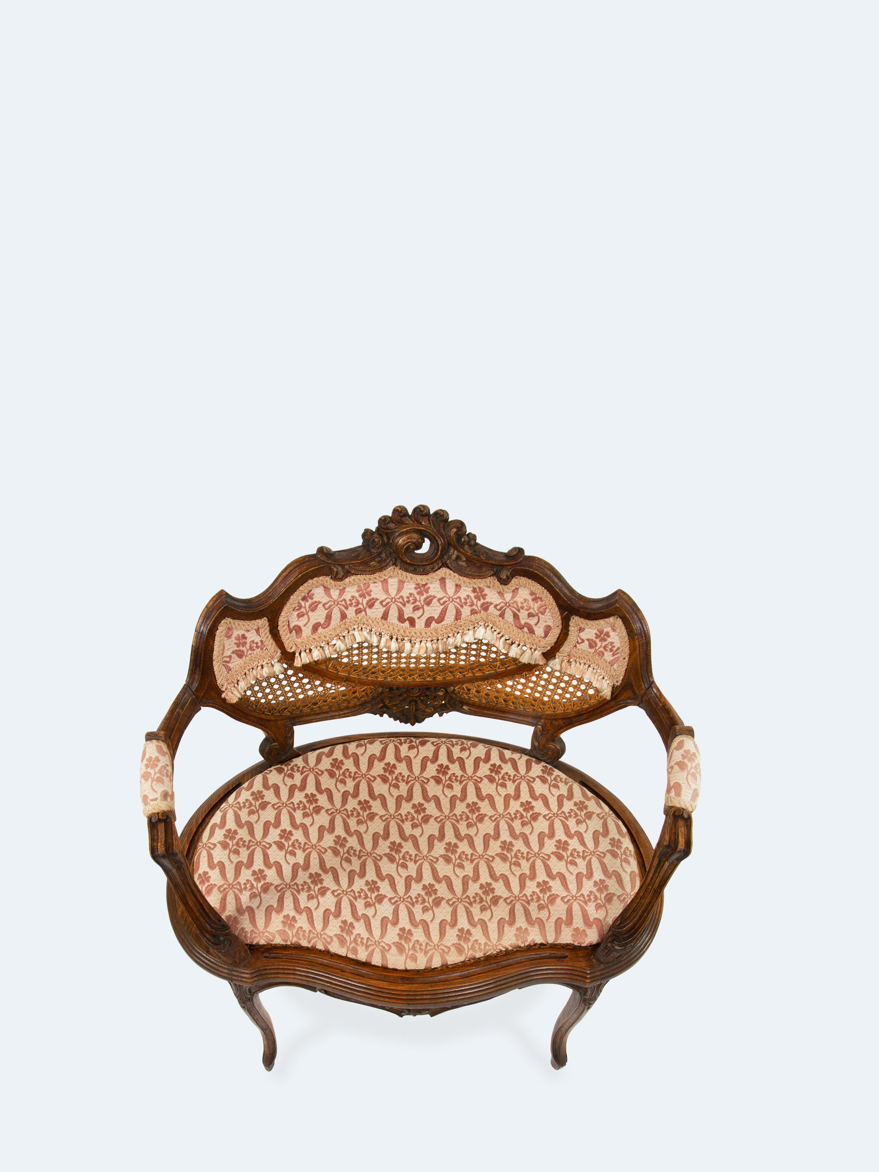 Bronze French Louis-Philippe Armchair of the 19th Century For Sale