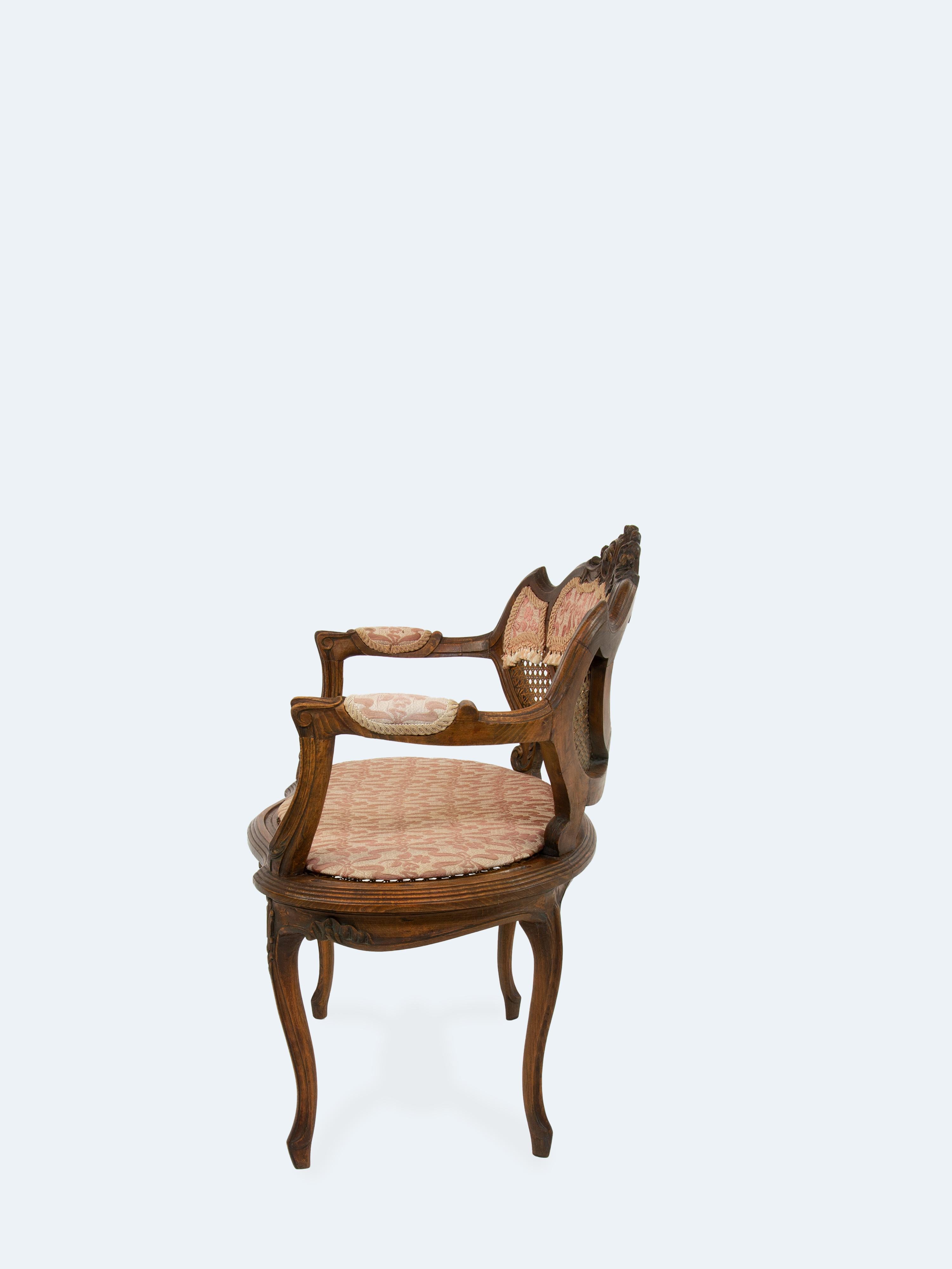French Louis-Philippe Armchair of the 19th Century In Good Condition For Sale In Reichenschwand, DE