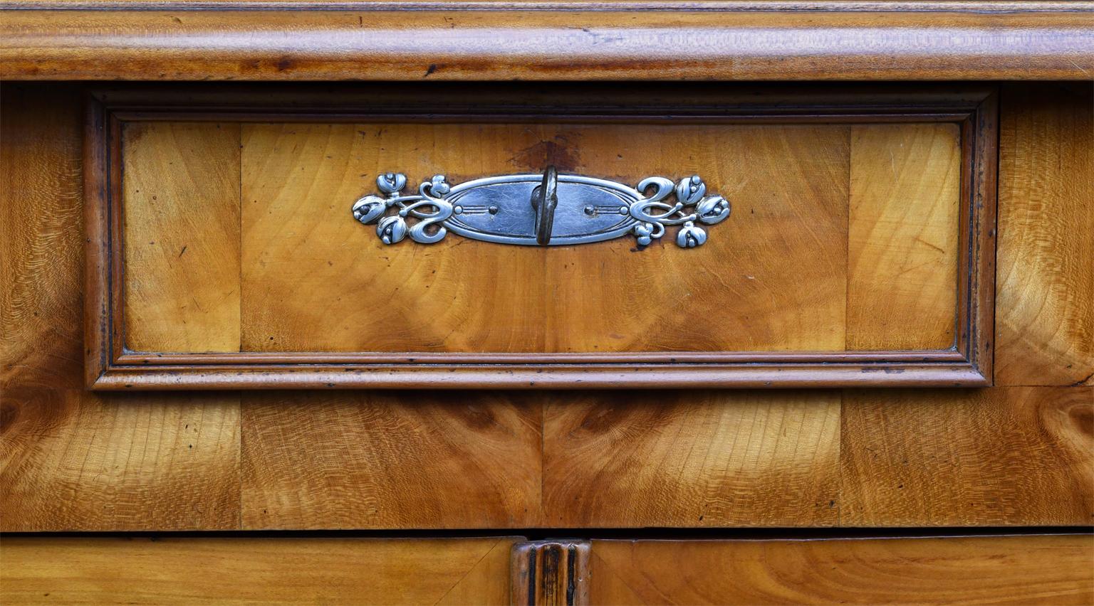 French Louis Philippe Buffet or Cabinet in Cherrywood, circa 1840 4