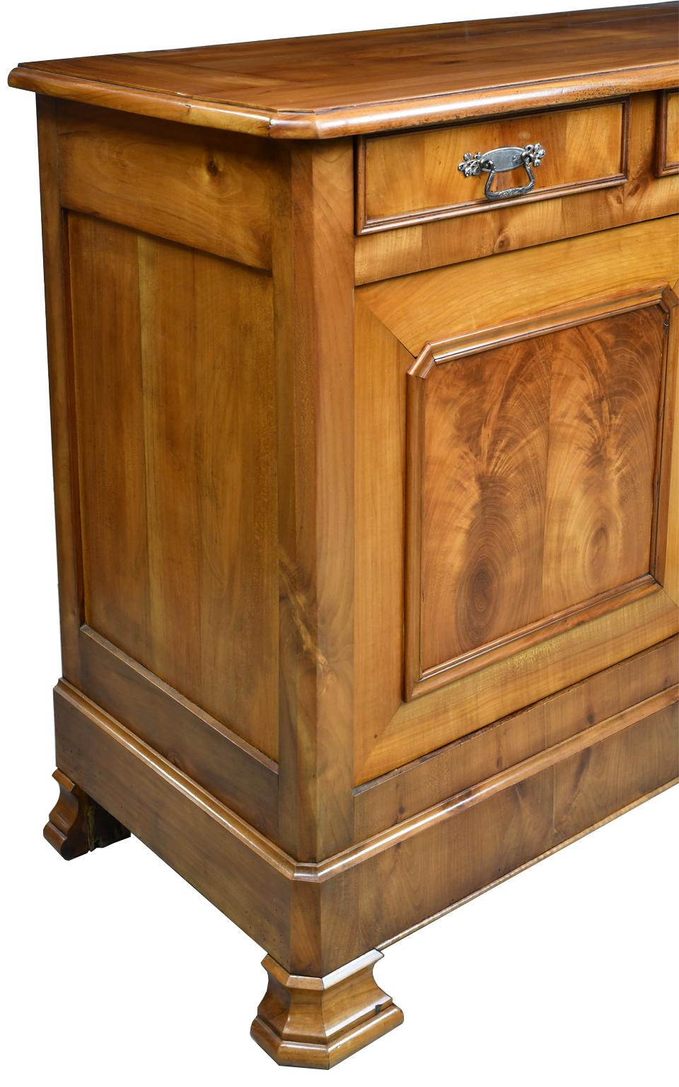 French Louis Philippe Buffet or Cabinet in Cherrywood, circa 1840 2