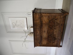 French Louis Philippe Commode 19th Century Bleached Walnut