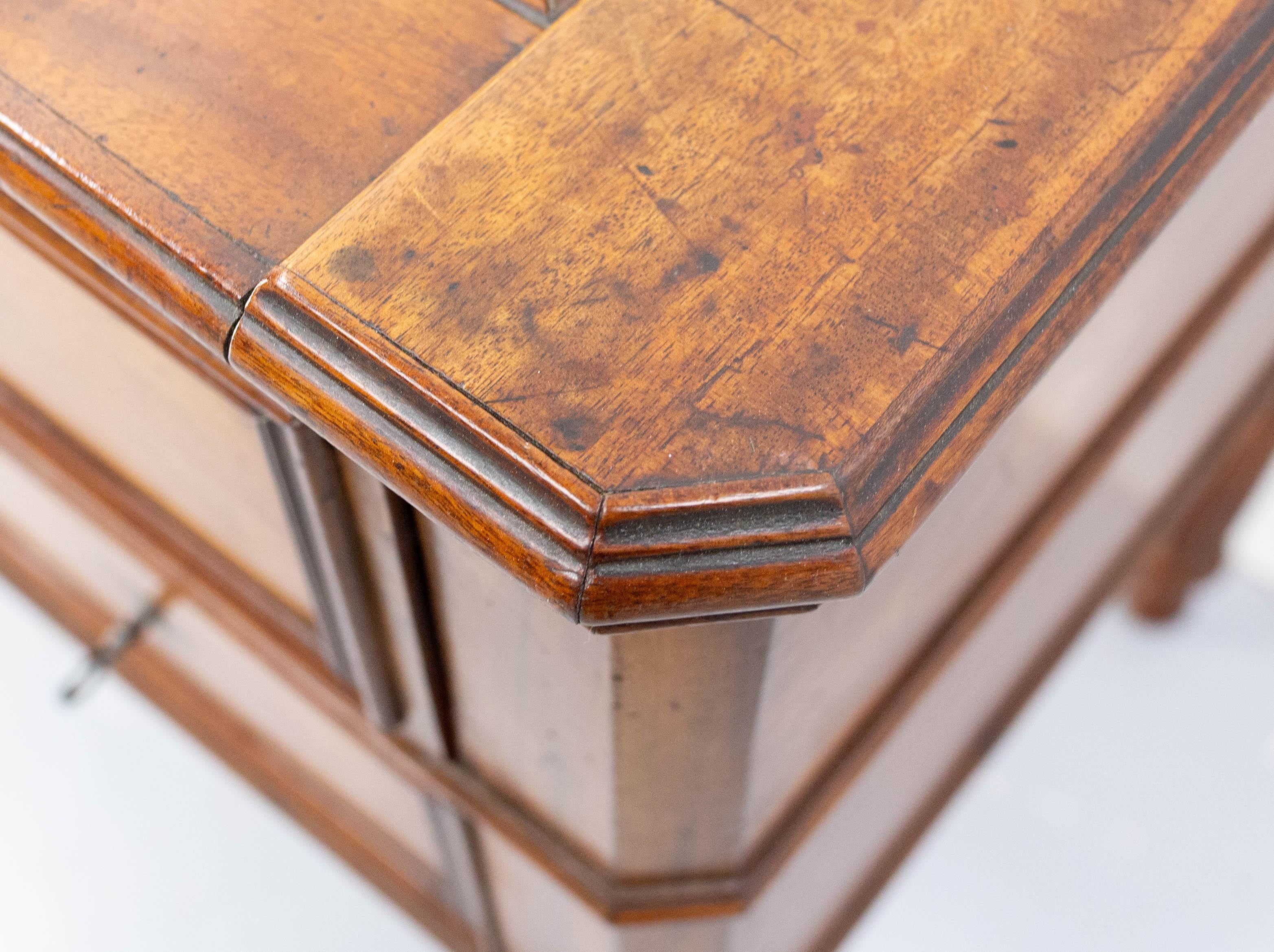 French  Louis Philippe Desk Writing Table Secret Drawers, 19th Century For Sale 7