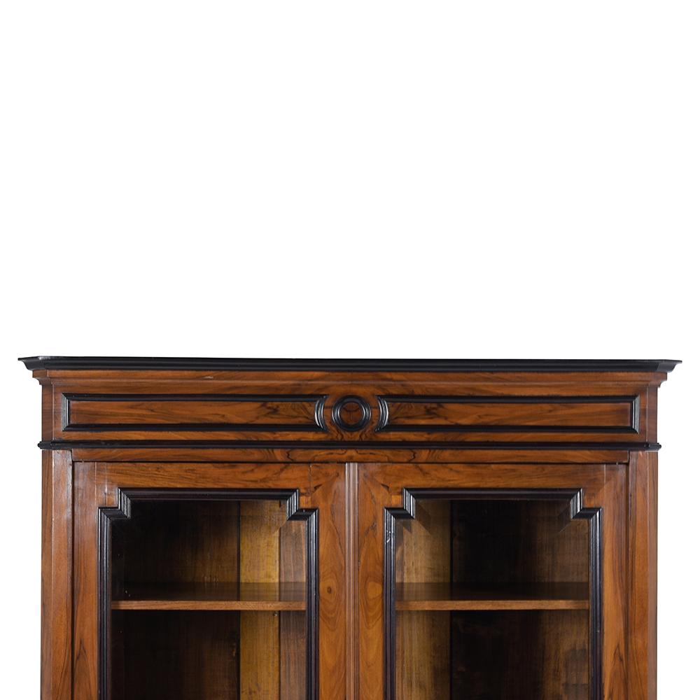 Patinated French Louis Philippe Bookcase