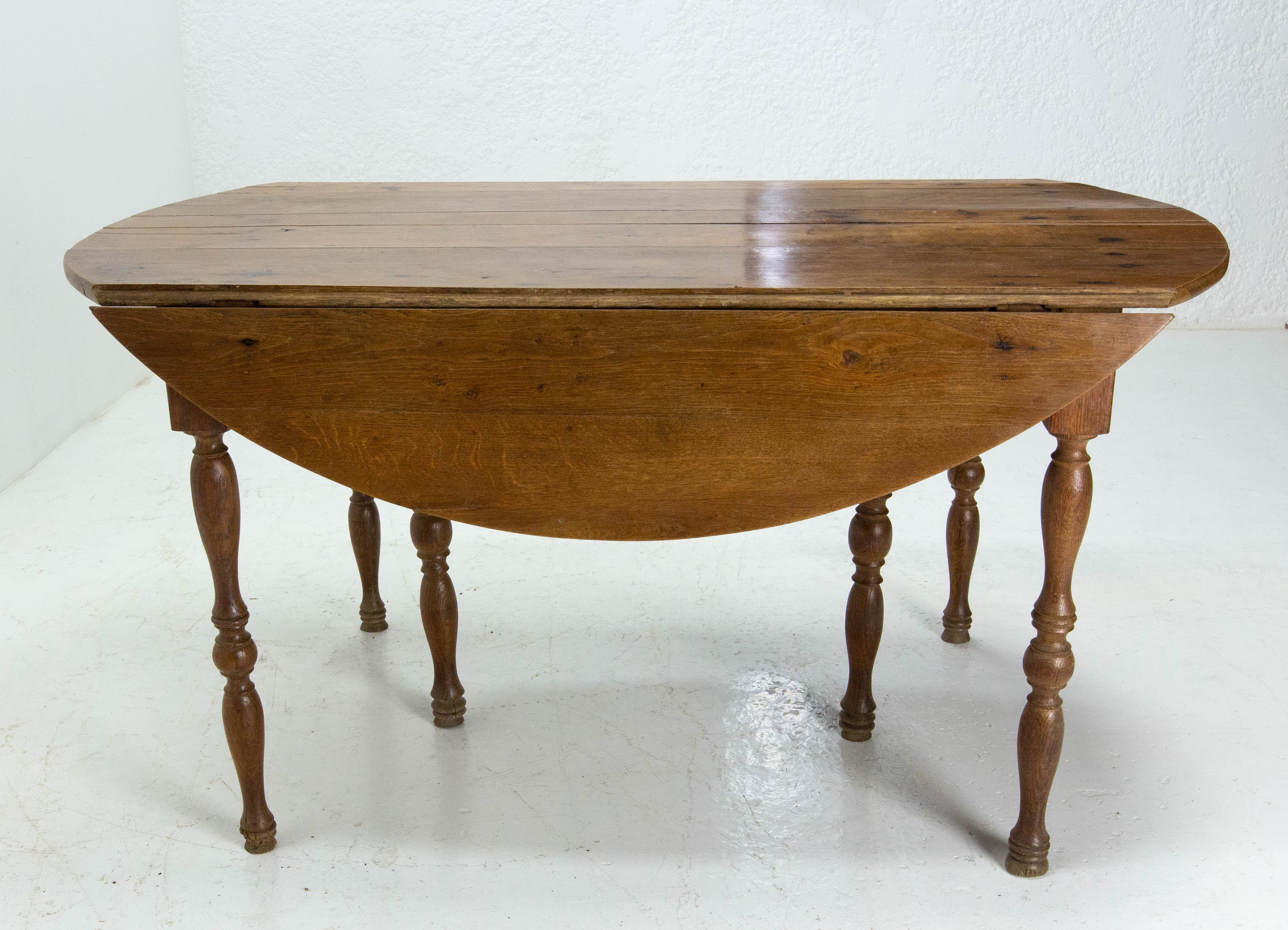 antique oak extending dining table uk