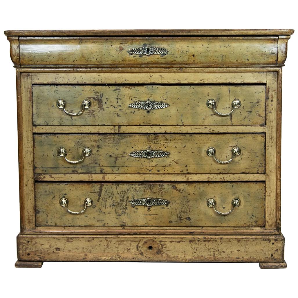 French Louis Philippe Four-Drawer Chest