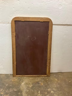 Espejo francés Louis Philippe de madera dorada