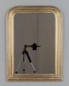 French Louis Philippe Giltwood Mirror 23.5"W x 31.75"H
