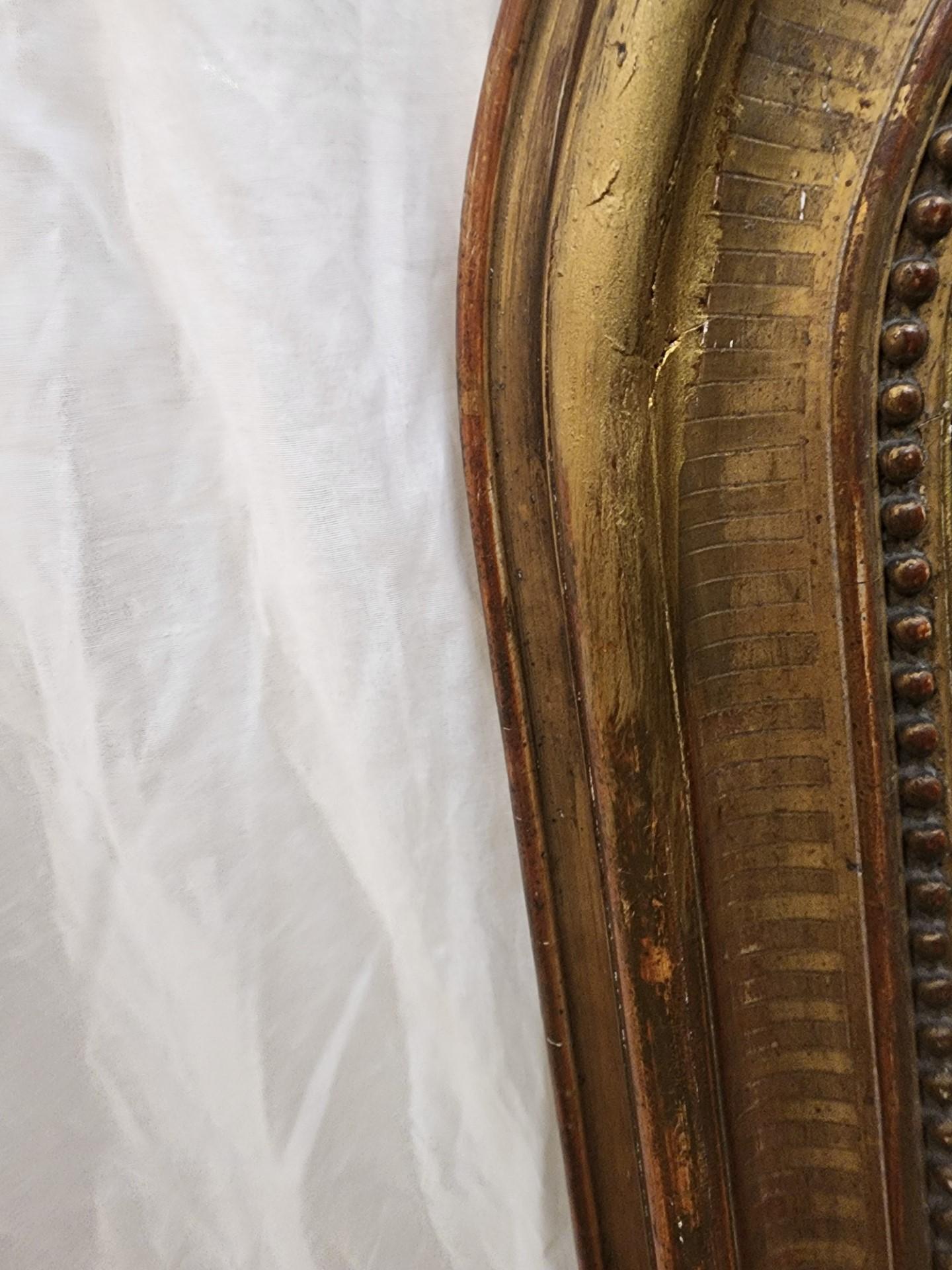 19th Century French Louis Philippe Giltwood Mirror 